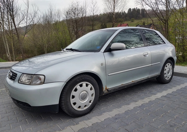 Audi A3 cena 4999 przebieg: 404637, rok produkcji 1999 z Serock małe 436